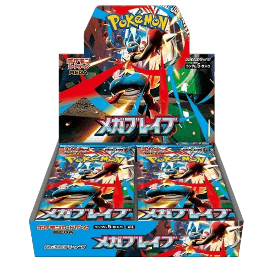 Caja 30 Sobres Mega Brave JAPONÉS - POKEBOOSTMLG