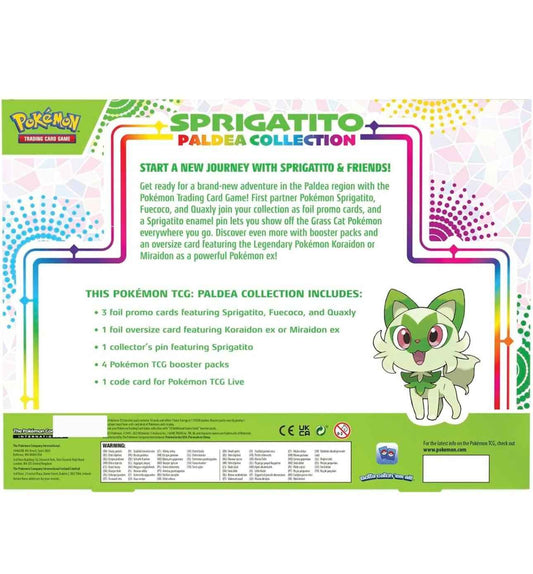 Coleccion Paldea Sprigatito Español Pokémon