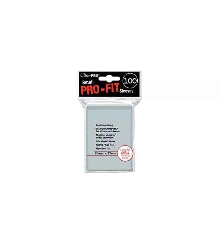Fundas Small 60mm x 87mm Pro Fit (100 fundas) Ultra Pro.