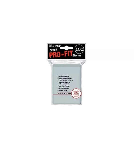 Fundas Small 60mm x 87mm Pro Fit (100 fundas) Ultra Pro.
