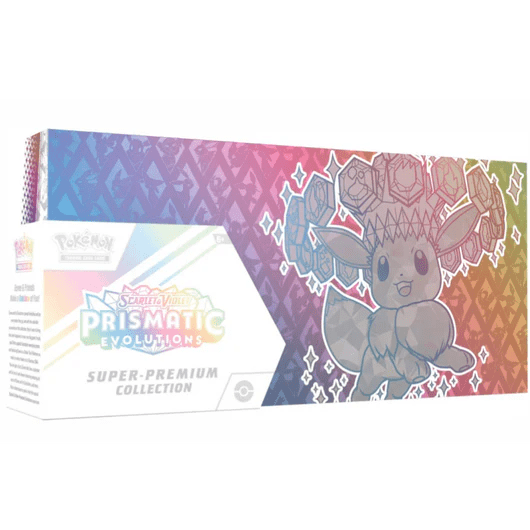 Pokémon Prismatic Evolution súper collection INGLÉS - POKEBOOSTMLG