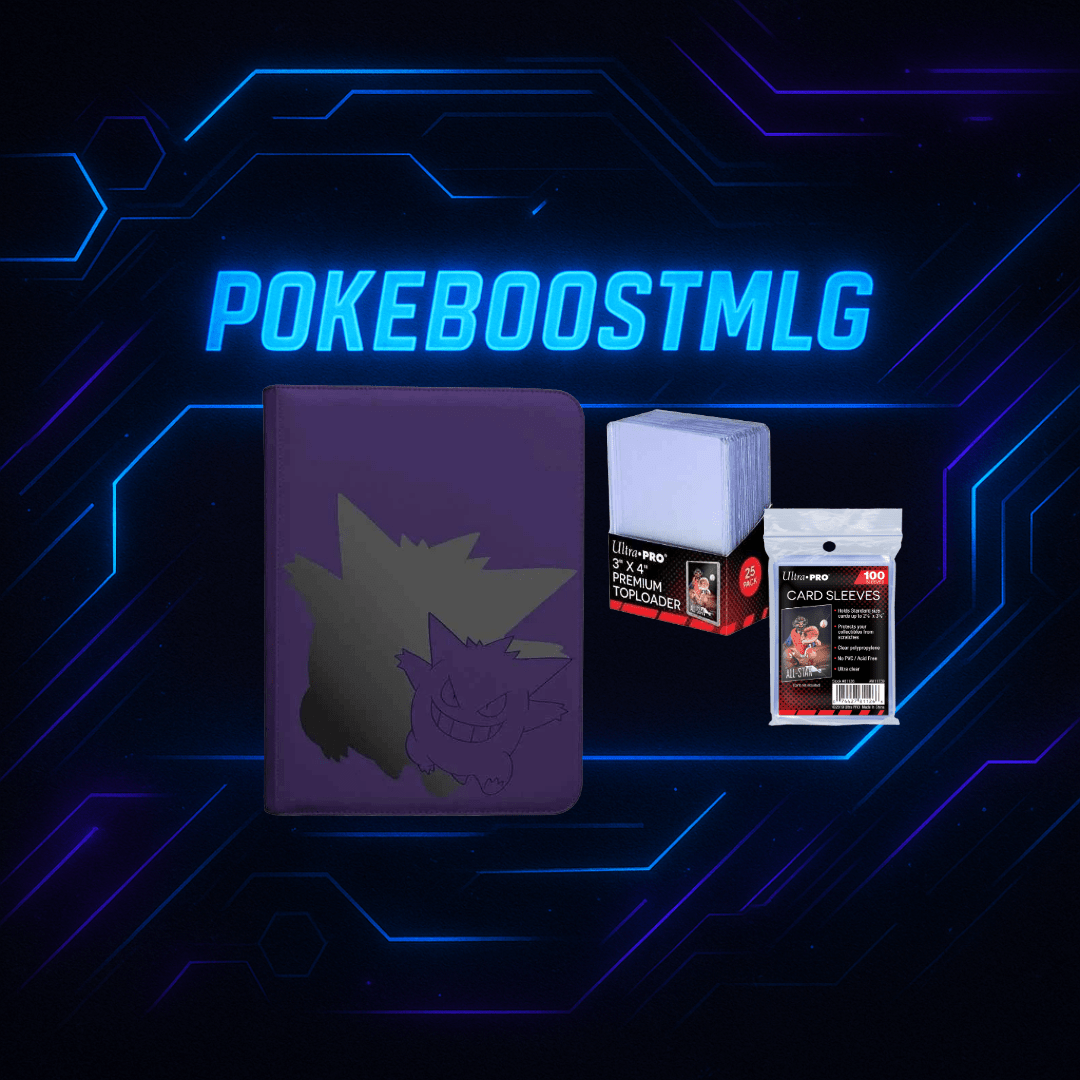 ÁLBUM Y FUNDAS - POKEBOOSTMLG