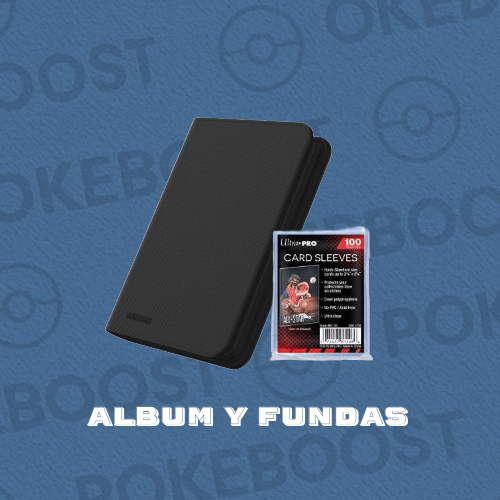 ÁLBUM Y FUNDAS - POKEBOOSTMLG