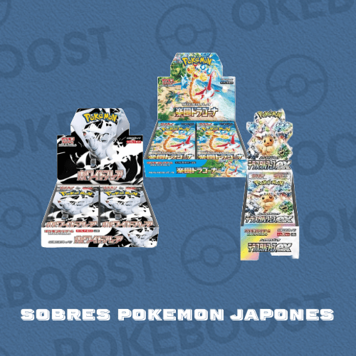 SOBRES POKEMON JAPONES - POKEBOOSTMLG