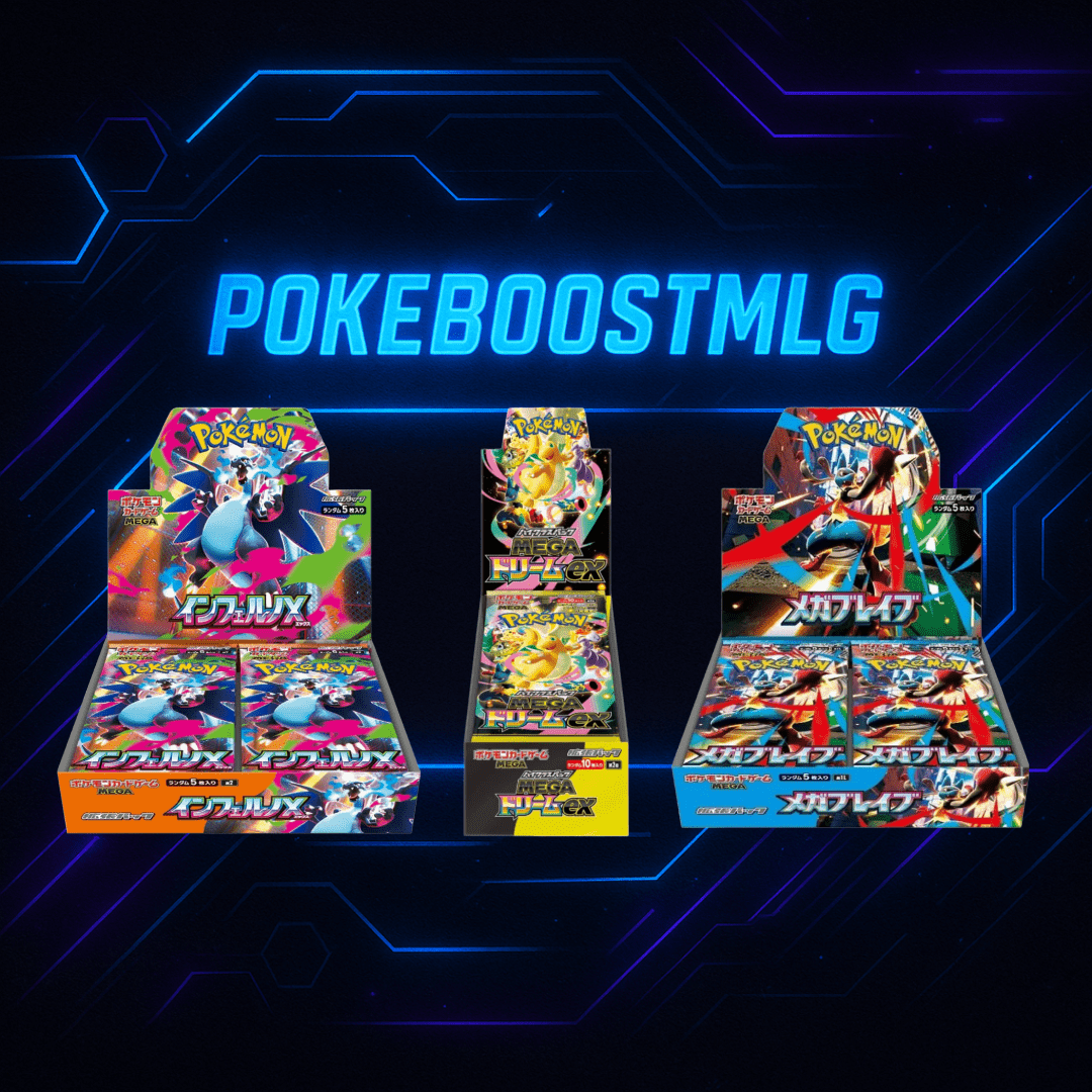 SOBRES POKEMON JAPONES - POKEBOOSTMLG