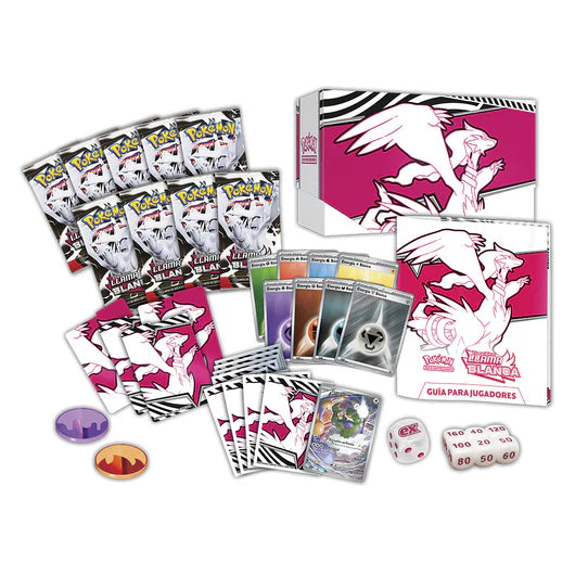 Pokémon | Caja Élite de Entrenador ETB de Llama Blanca Español 2025( PRECOMPRA)