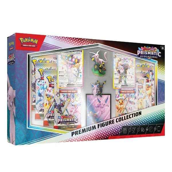 EVOLUCIONES PRISMÁTICAS CAJA DE COLECCIÓN CON FIGURA🇪🇸