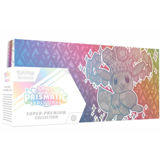 Pokémon Prismatic Evolution súper collection-ESP