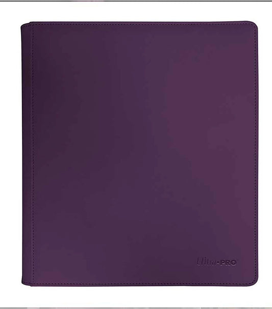 Album PRO Binder con cremallera - 12 bolsillos Vivid: Midnight Plum - Ultra Pro