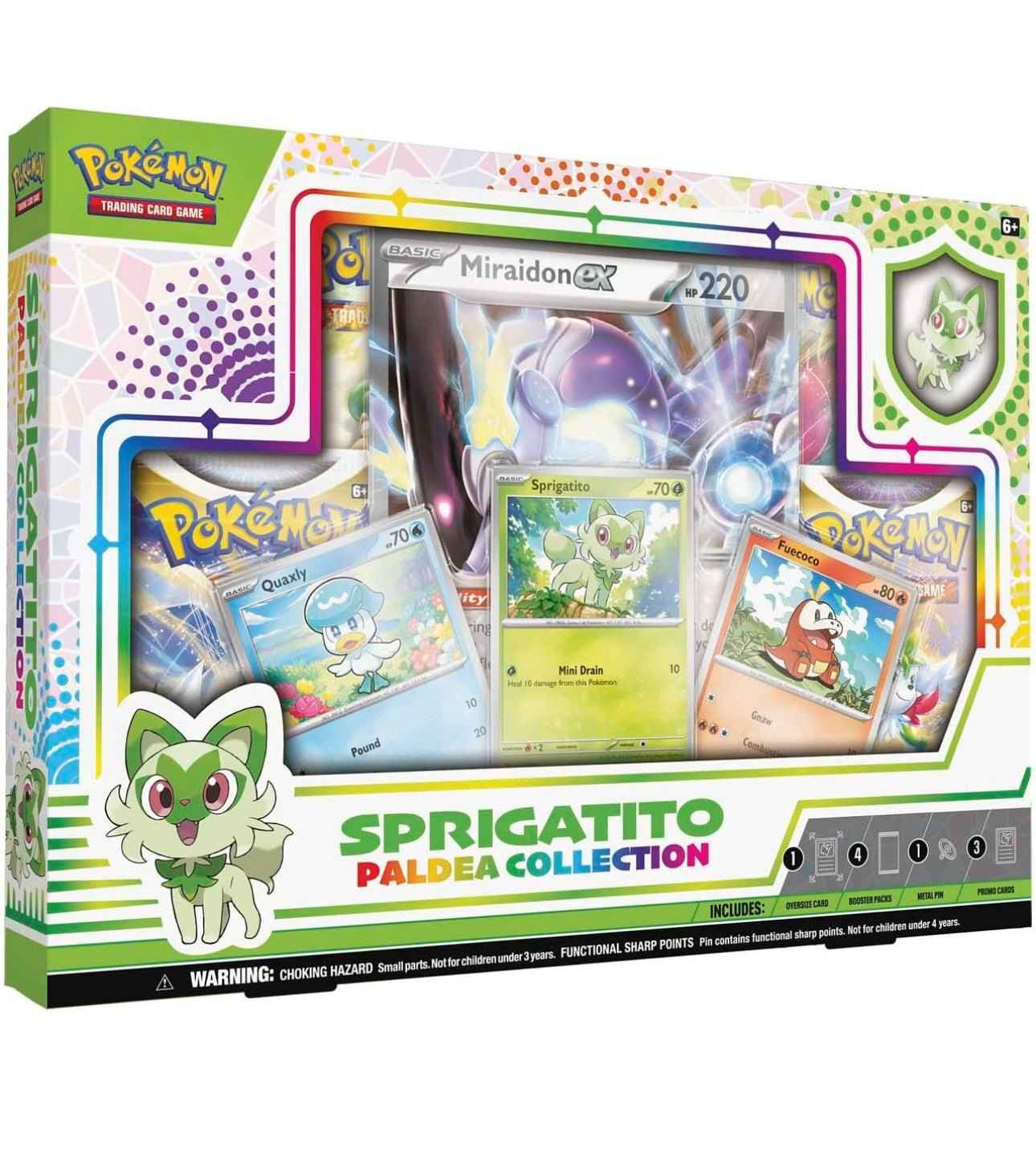 Coleccion Paldea Sprigatito Español Pokémon