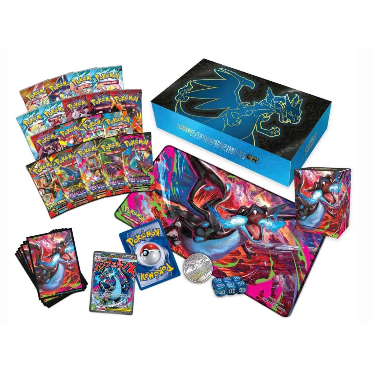 Mega Charizard X ex Ultra-Premium Collection INGLÉS(RESERVA)