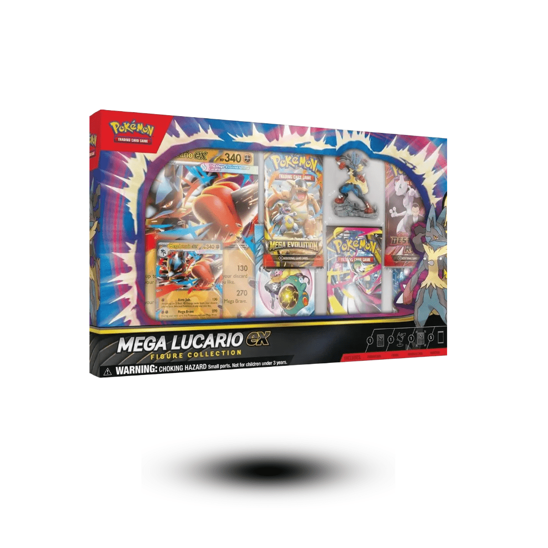 MEGA LUCARIO EX FIGURE COLLECTION - POKEBOOSTMLG