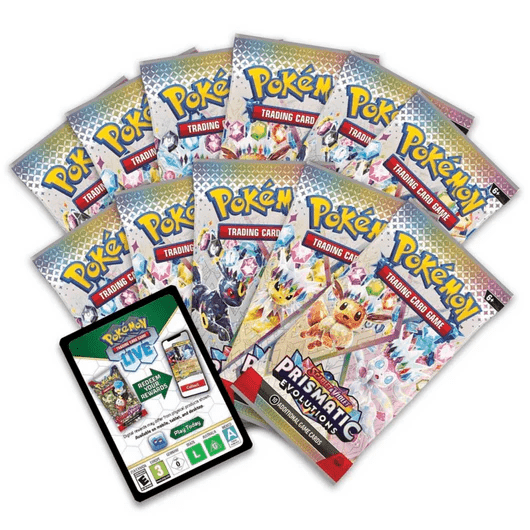 Pokemon|ETB PRISMATIC EVOLUTIONS INGLES - POKEBOOSTMLG